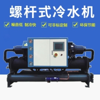 60匹螺桿式冷水機(jī)組塑料設(shè)備循環(huán)制冷機(jī)